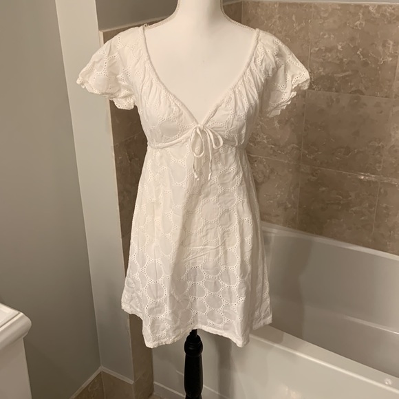 South Moon Under Other - South Moon Under White Eyelet Dress